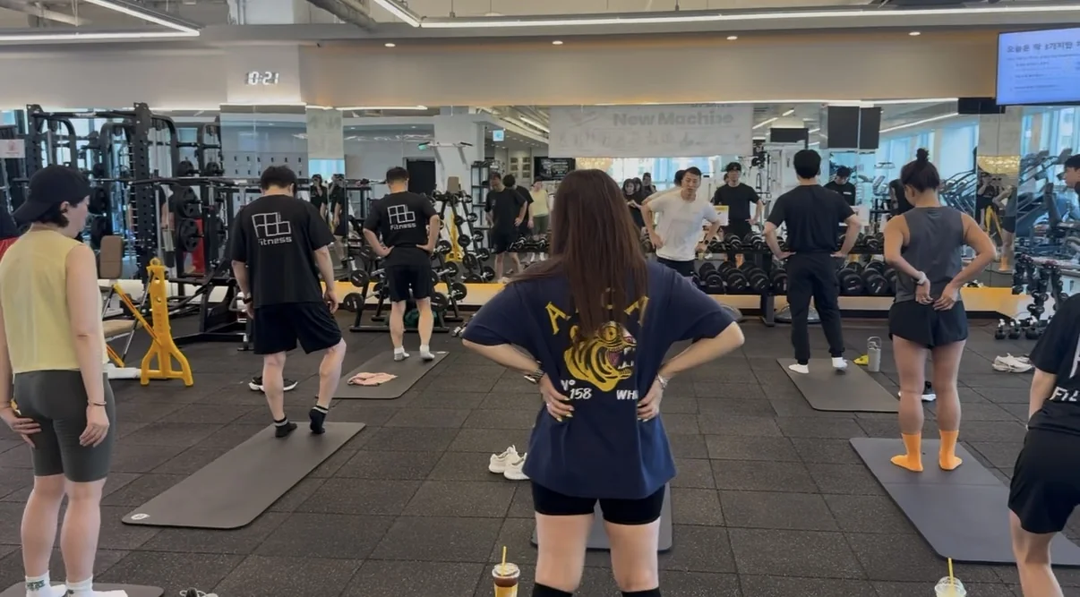 함께 운동하는 회원 커뮤니티